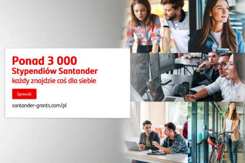3 200 miejsc na bezpłatne kursy w ramach Stypendiów Santander – #NeverStopLearning oraz kurs nauki języka polskiego dla gości z Ukrainy