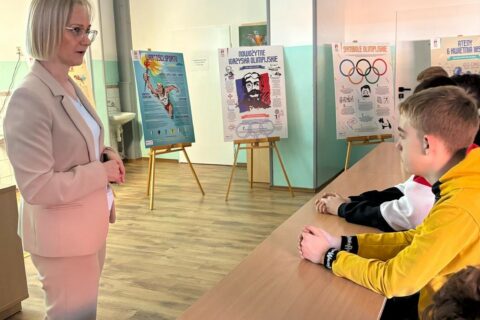 Olimpijskie spotkanie w Ińsku