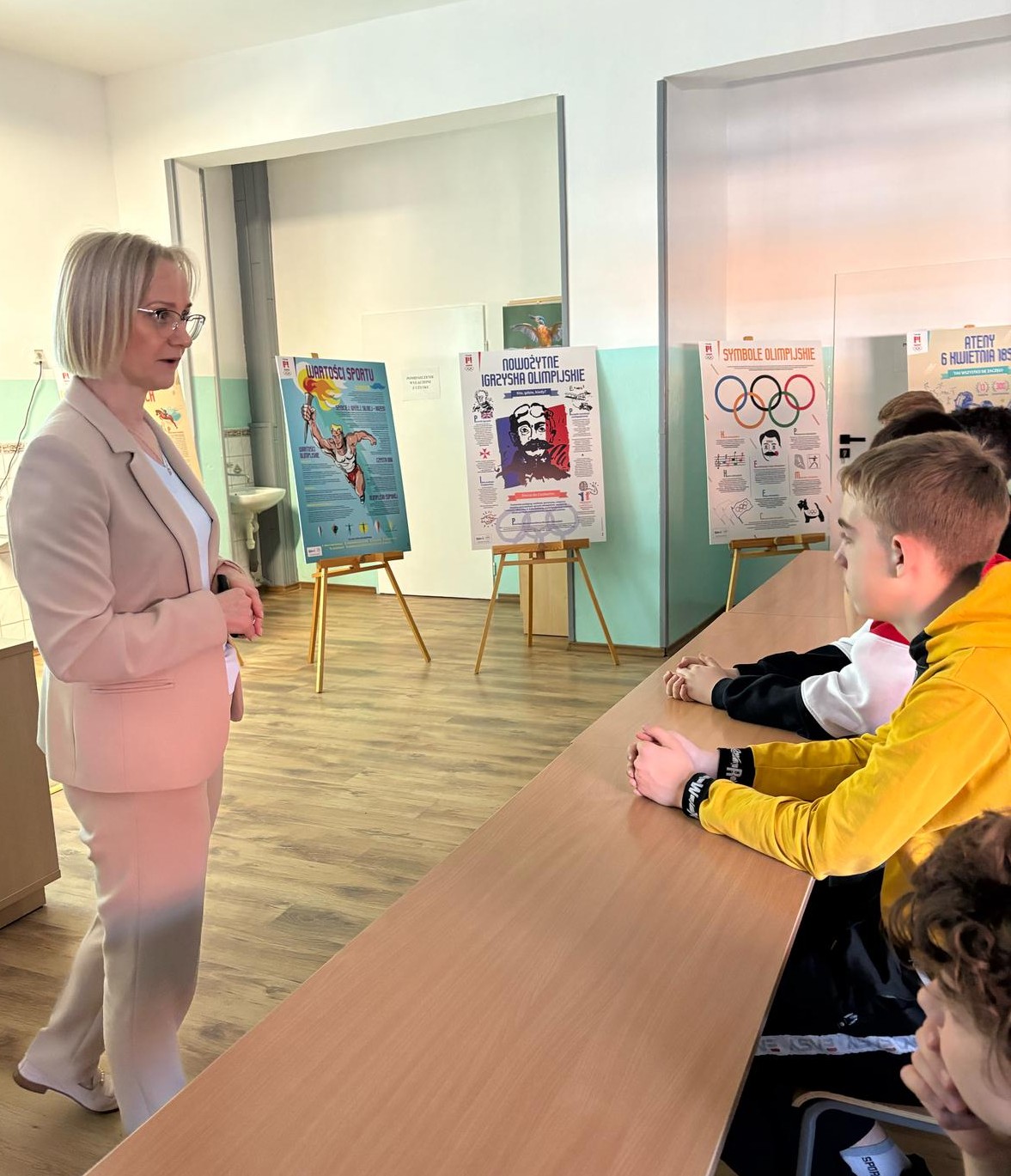 Olimpijskie spotkanie w Ińsku