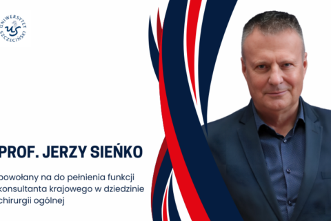 Prof. dr hab. n. med. Jerzy Sieńko powołany na konsultanta krajowego w dziedzinie chirurgii ogólnej
